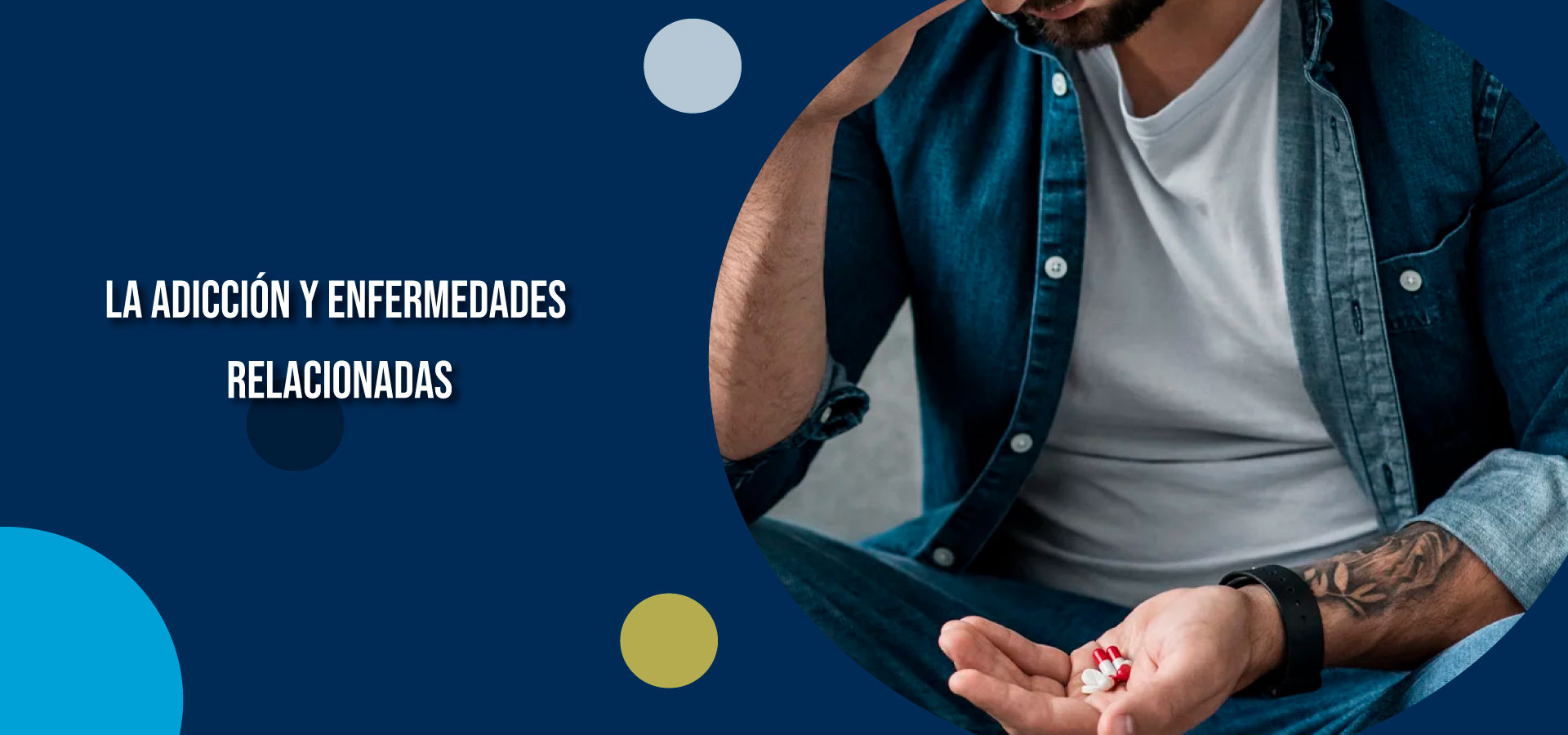 Clínica Ser - La adicción y enfermedades relacionadas - Banner